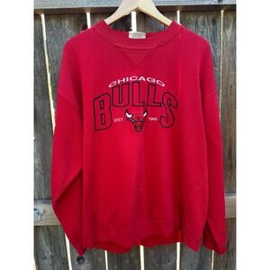 Vintage NBA Chicago Bulls Crewneck Sweater Lee Sport Tag L